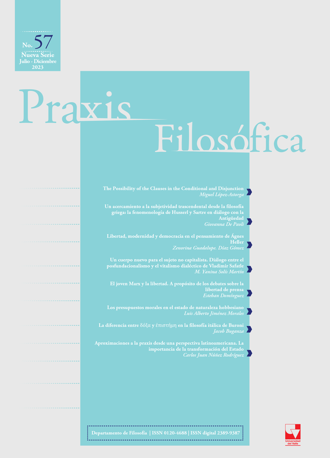 Miniatura de la revista Praxis Filosófica